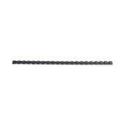 Plastové hrebene GBC 21R 12mm čierne