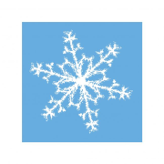 Vianočné servítky snehová hviezda 33x33cm