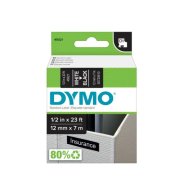 Samolepiaca páska Dymo D1 12 mm čierna/biela