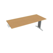 Rokovací stôl Flex, 180x75,5x80 cm, buk/kov