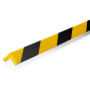 Ochrana rohov profil C19, žlto-čierna