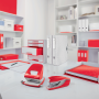 Zošívačka Leitz NeXXt WOW 5528 mini červená