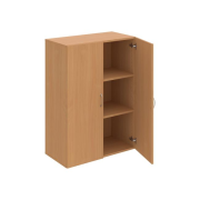 Policová skriňa Drive, 80x111x42 cm, buk/buk