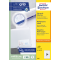 Etikety univerzálne 70x36mm Avery A4 100 hárkov