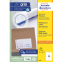 Etikety univerzálne 105x148mm Avery A4 100 hárkov