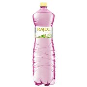 Pramenitá voda Rajec ochutená - bazový kvet nesýtená 6 x 1,5 ℓ