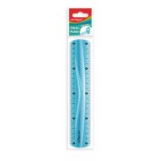 Pravítko KEYROAD, 20cm, ohybné, mix farieb