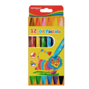Olejové pastelky KEYROAD 12 farieb
