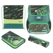 Školská taška Herlitz Loop+ Futbalista, sada