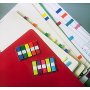 Post-it index úzky11,9x43,1 klasické