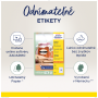 Etikety osemhranné 61x60,3mm Avery 10 hárkov biele