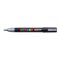 Popisovač uni POSCA PC-3M strieborný