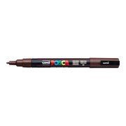 Popisovač uni POSCA PC-3M tmavohnedý