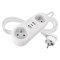 Predlžovací kábel 2 zásuvky+2×USB-A+1×USB-C 1,4 m