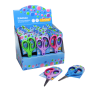 Detské nožnice DONAU Soft Grip okrúhlá čepeľ, 13 cm, mix farieb, displej 30 ks