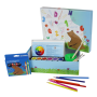 Krabica na školské potreby DONAU pre formáty A4, Medveď