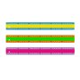 Pravítko KEYROAD 30 cm, ohybné, dizajn LEGO, mix farieb