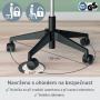 Ergonomická stolička na sedenie s kolieskami Leitz Ergo