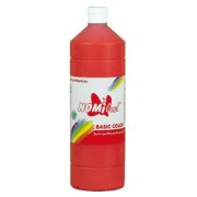Temperová farba Nomiland BasicColor svetločervená 1000ml