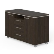 Kontajner mobilný nika Lenza Wels, 120x76,2x50,4cm, wenge