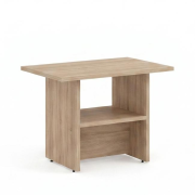 Konferenčný stôl BASIC, 80x60x54,7cm, dub Sonoma
