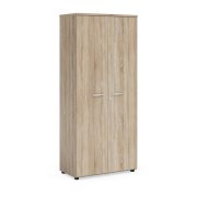 Šatníková skriňa s vešiakovou tyčou BASIC, 80x60x182cm, dub Sonoma
