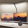 Lampa stolná LED CEP Albatross čierna