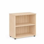 Policová skriňa BASIC, otvorená, 80x40x76,5cm, agát svetlý